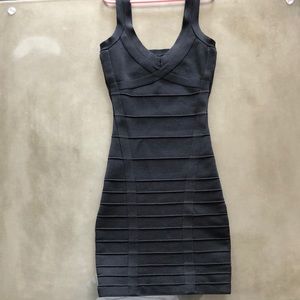 Guess Marciano XS bandage black dress